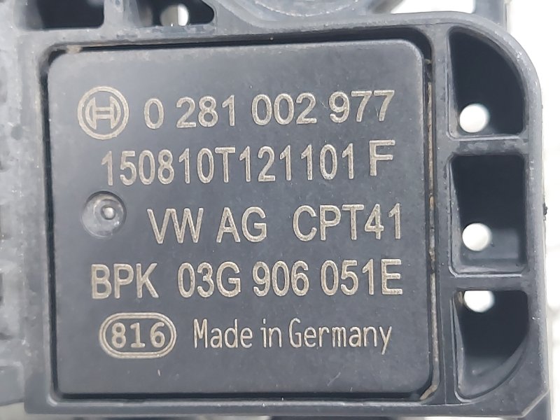 Датчик абсолютного давления Passat 2015 B8 1.8 CJSA