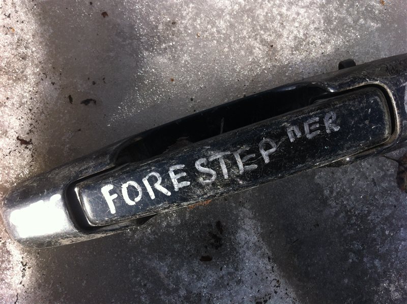 Ручка двери внешняя Subaru Forester SF5 1999 передняя левая