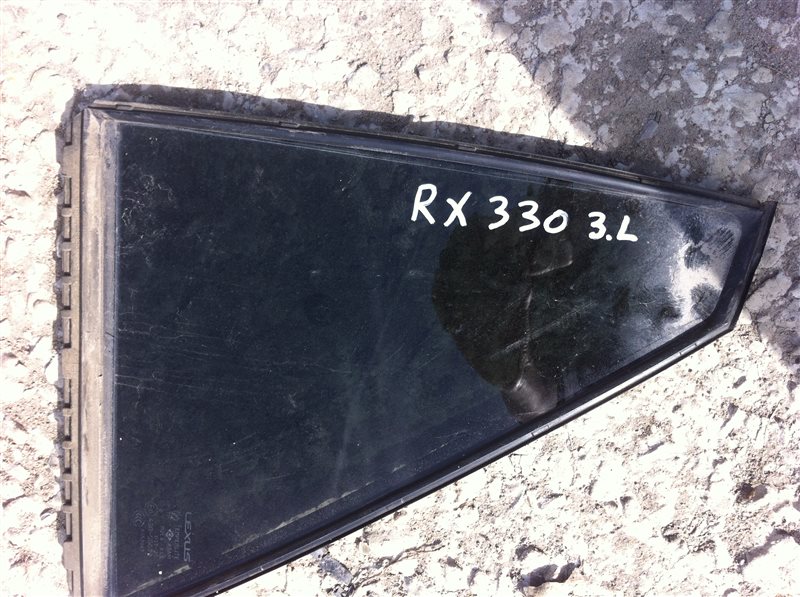 Форточка двери Lexus Rx330 30 2003 задняя левая