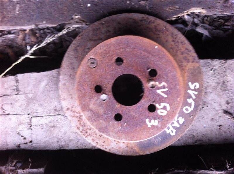 Тормозной диск Toyota Vista Ardeo SV50 задний