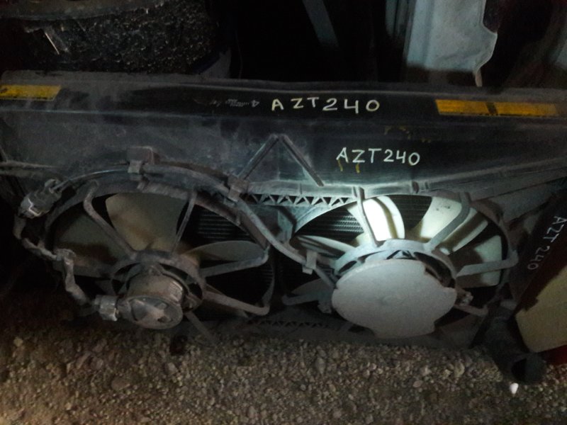 Вентилятор охлаждения радиатора Toyota Premio ZZT240, ZZT245, AZT240, NZT240 1NZFE, 1ZZFE, 1AZFE 2003