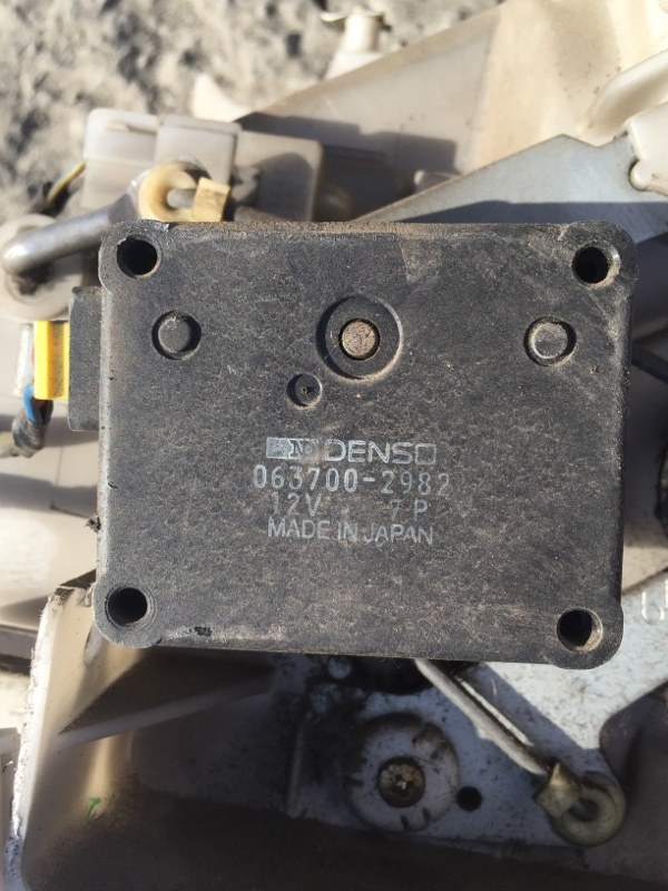 Сервопривод заслонок печки Mitsubishi Rvr N23W 4G63 1995