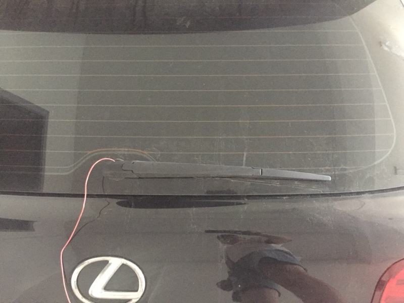 Держатель щетки стеклоочистителя (поводки дворников) Lexus Lx570 200 3UR 2012 задний