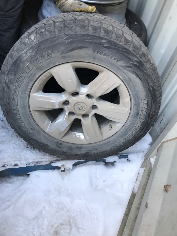 Комплект из 4-х колёс R17 / 265 / 65 Bridgestone Blizzak 6x139.7 лит.