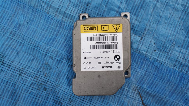Блок управления airbag Bmw X5 E53 M54B30 2005