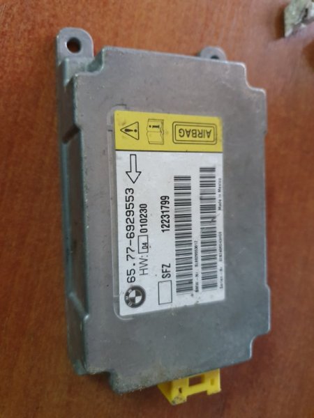 Блок управления airbag Bmw 7-Series E65 N62B44A 2003