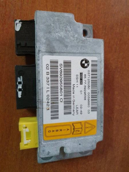 Блок управления airbag Bmw 7-Series E65 N62B44A 2003
