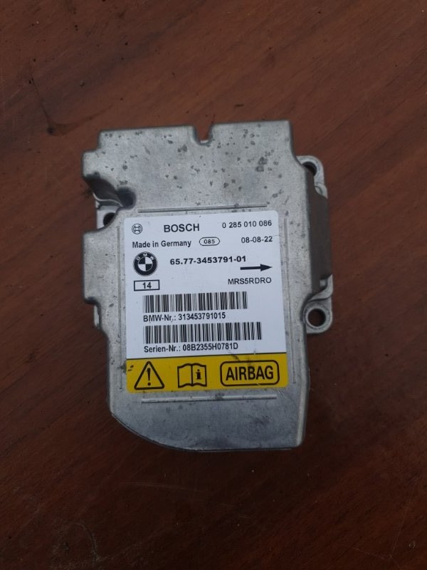 Блок управления airbag Bmw X3 E83 N52B25 2008