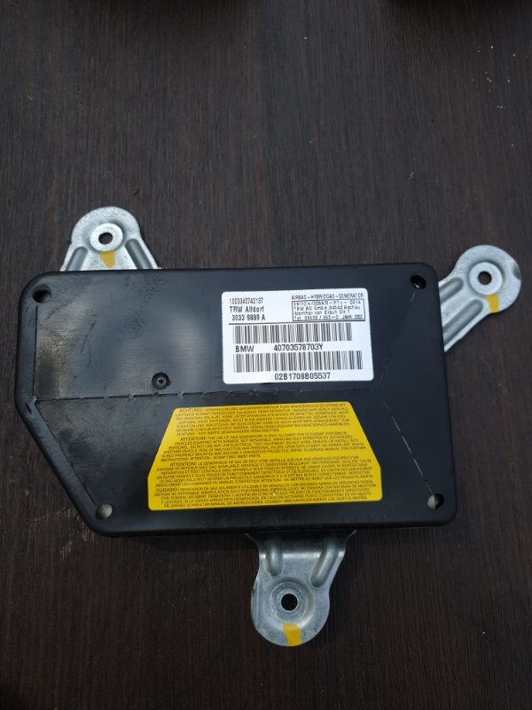 Airbag в дверь Bmw X5 E53 M62B44 2002 задний левый