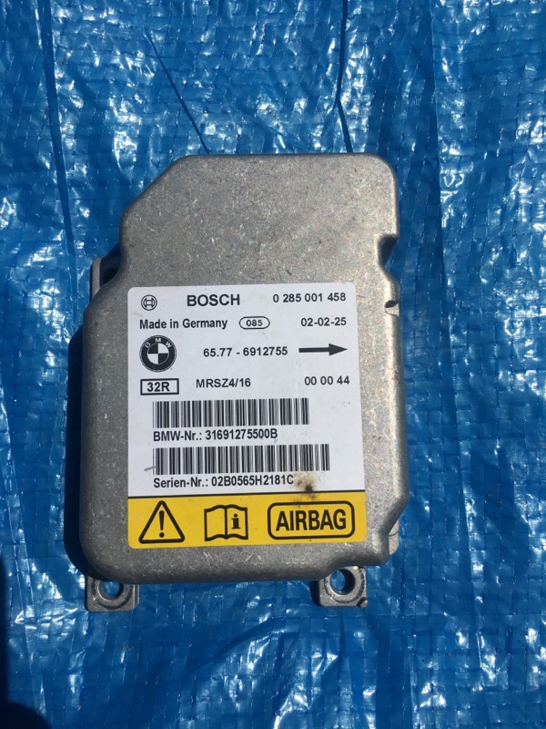 Блок управления airbag Bmw X5 E53 M54B30 2002