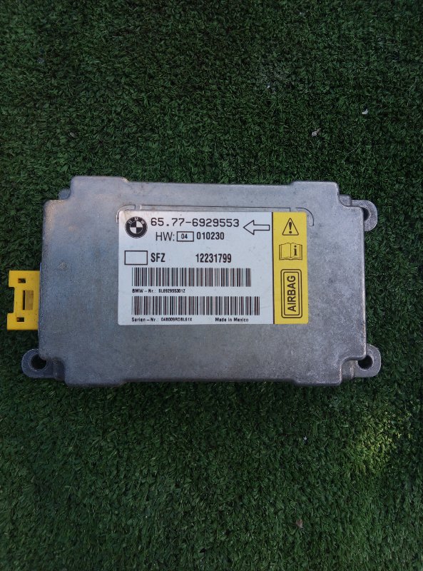 Блок управления airbag Bmw 7-Series E65 N62B44A 2004