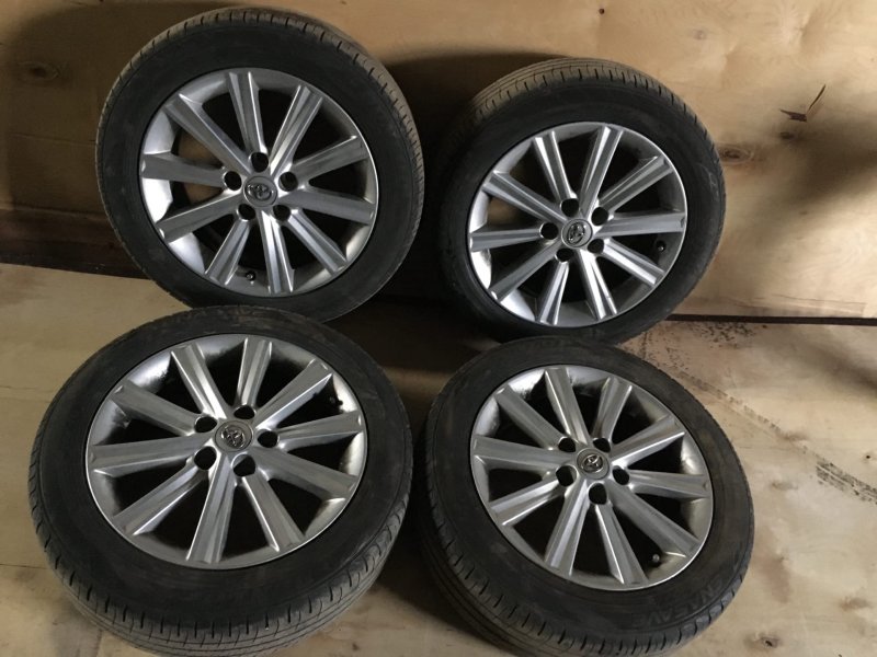 Комплект из 4-х колёс R17 / 215 / 55 Japan Dunlop 5x114.3 лит.