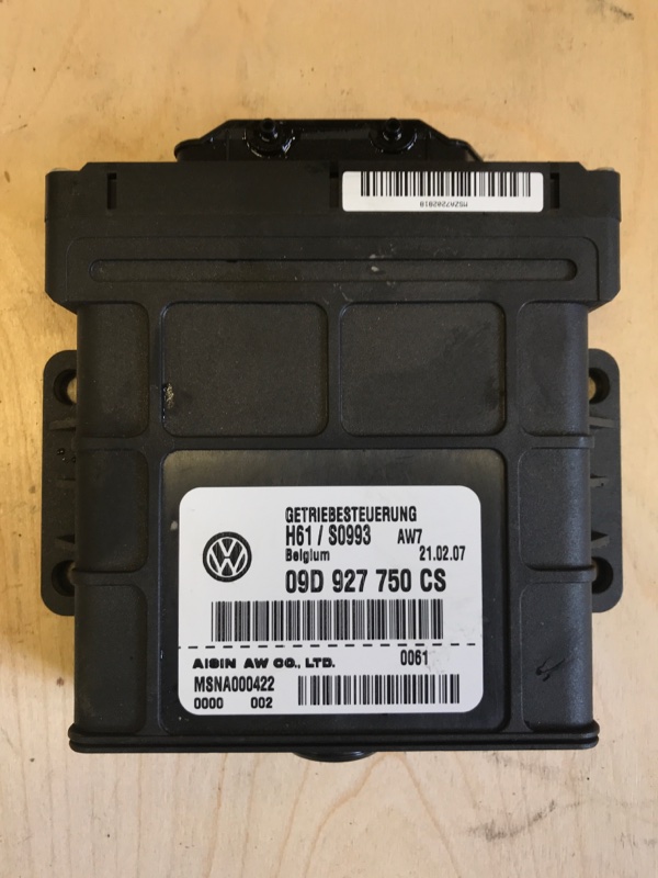Блок управления акпп Volkswagen Touareg 7LA BAR 4.2 2007