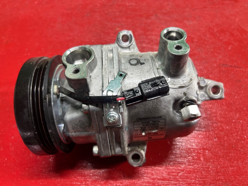 Компрессор кондиционера Nissan Dayz B43W BR06 2022 ПРОБЕГ 4600 КМ!!!!
