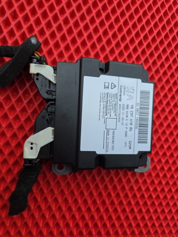Блок управления airbag CITROEN CROSSBACK DS7 2022 ПРОБЕГ 33440км SUV EP6FADTXHP 1.6 Л БЕНЗ контрактная