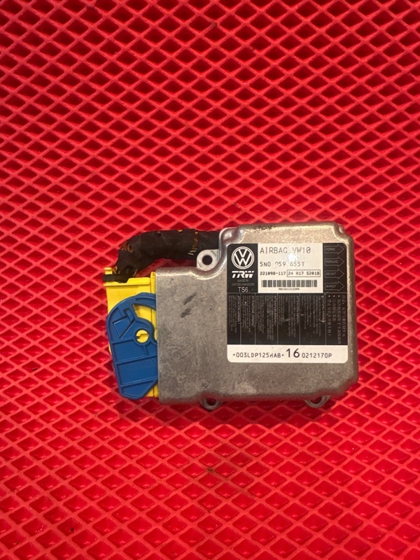 Блок управления airbag Volkswagen Tiguan 2012 ПРОБЕГ 73 000 КМ NF CCZD 5N0959655T контрактная