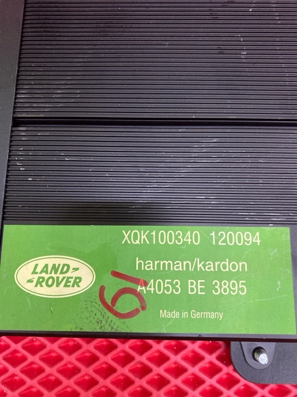 Усилитель аудиосистемы RANGE ROVER 2000 LP58D 58D