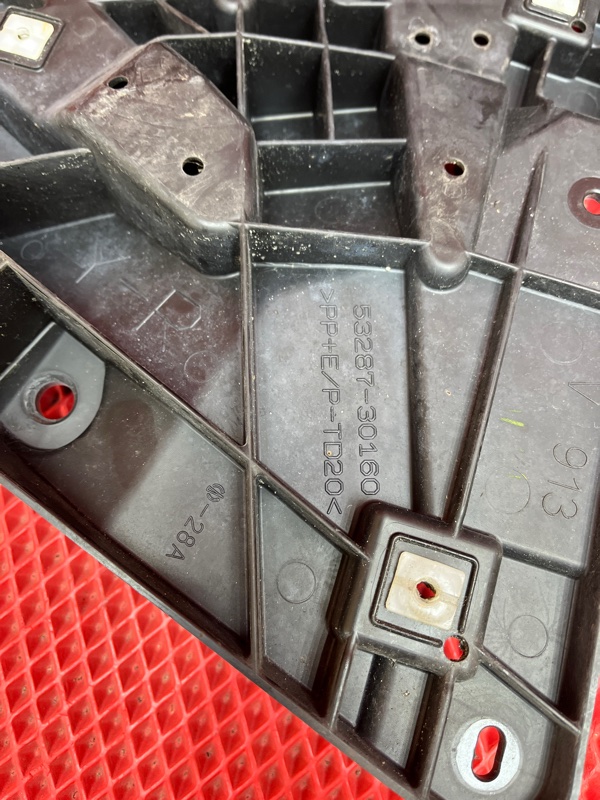 Защита бампера передняя CROWN 2019 Цвет 202 (черный) AZSH20 A25A-FXS