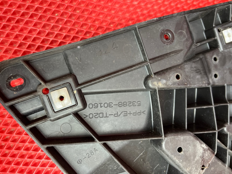 Защита бампера передняя CROWN 2019 Цвет 202 (черный) AZSH20 A25A-FXS