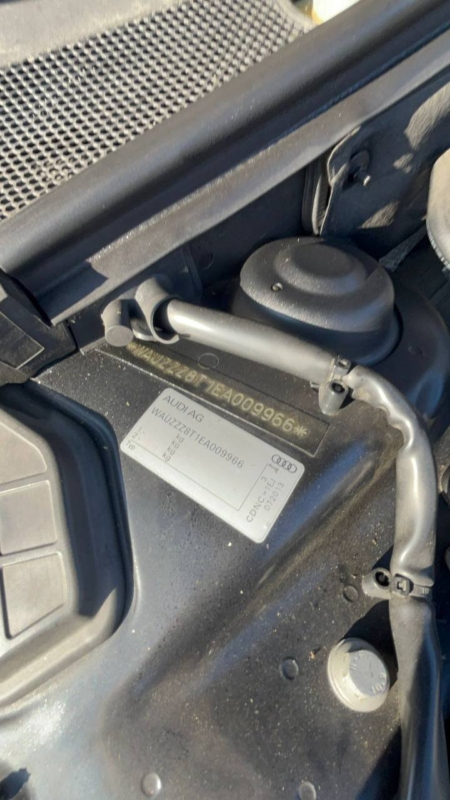 Педаль газа A5 2013 ПРОБЕГ 88685 КМ! цвет L8 8TA CDNC