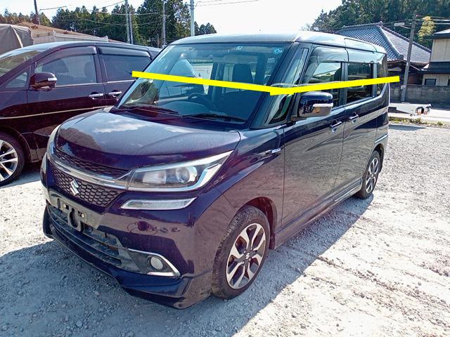 Автомобиль SUZUKI SOLIO BANDIT MA36S K12C 2017 года в разбор