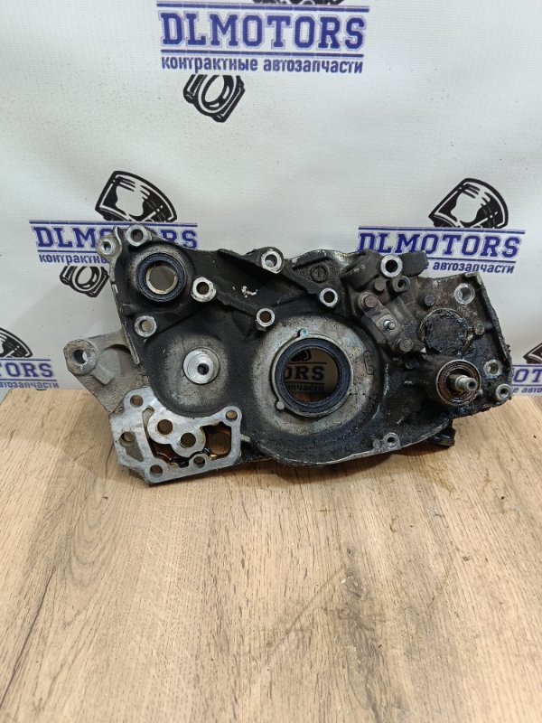 Лобовина двигателя с маслонасосом Mitsubishi Grandis NA4W 4G69 MN137803 Б/У
