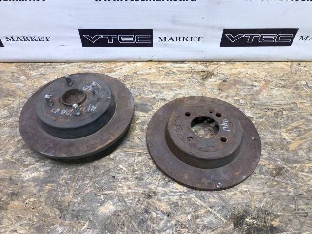 Запчасть диски тормозные задние Hyundai Solaris контрактная Диски тормозные задние Hyundai Solaris контрактная