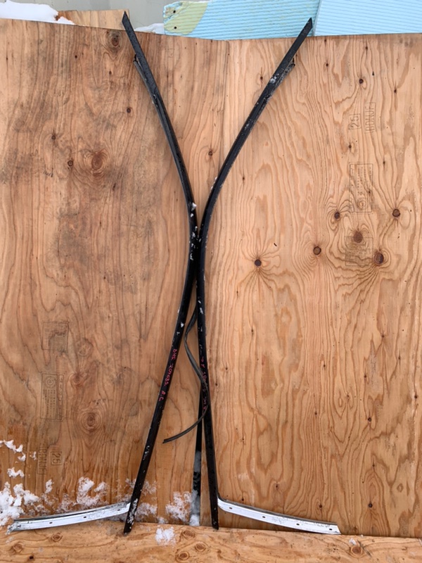 Ветровики на двери SUBARU Legacy bh5 контрактная