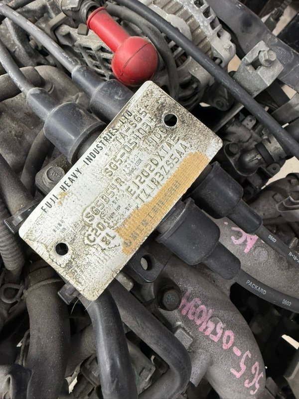 Двигатель Forester sg5 Двигатель Forester sg5