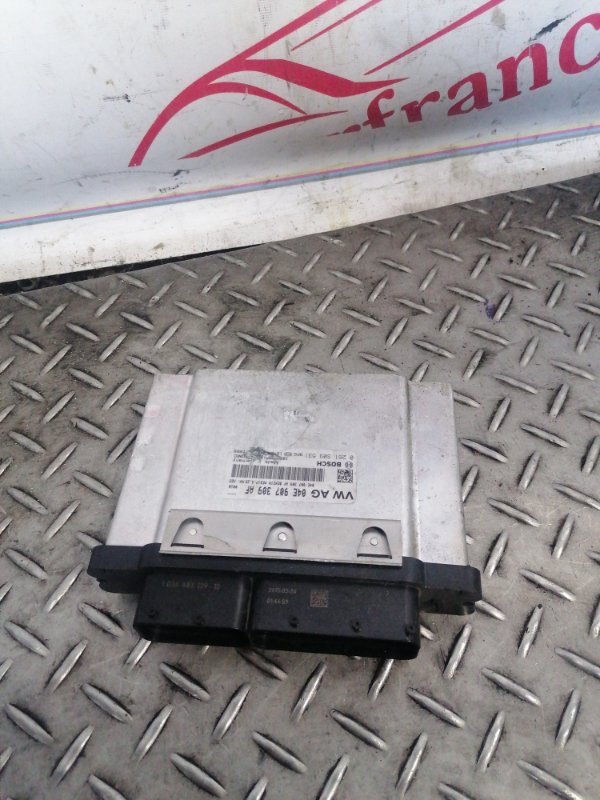 Блок управления двигателем Polo 5 1.2 TFSI CJZ Блок управления двигателем Polo 5 1.2 TFSI CJZ