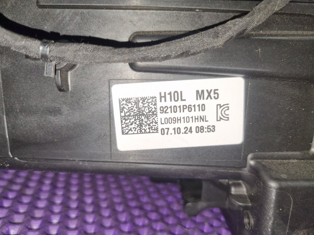 Фара светодиодная левая Santa Fe