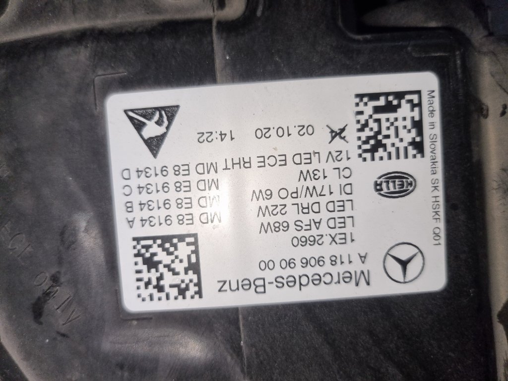 Фара светодиодная CLA-Class C118