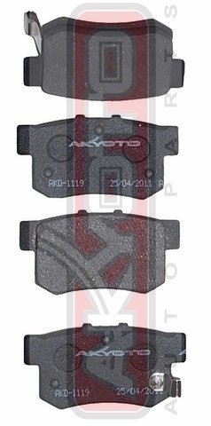 Тормозные колодки задние CIVIC INTEGRA CR-V ACCORD LEGEND VIGOR INSPIRE RAF