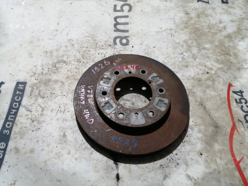 Тормозной диск Mitsubishi Pajero V78W 4M41T задний