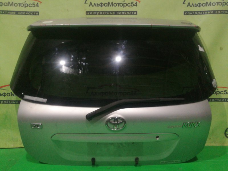 Дверь 5-я Toyota Corolla Runx NZE121 1NZ-FE 2003 задняя