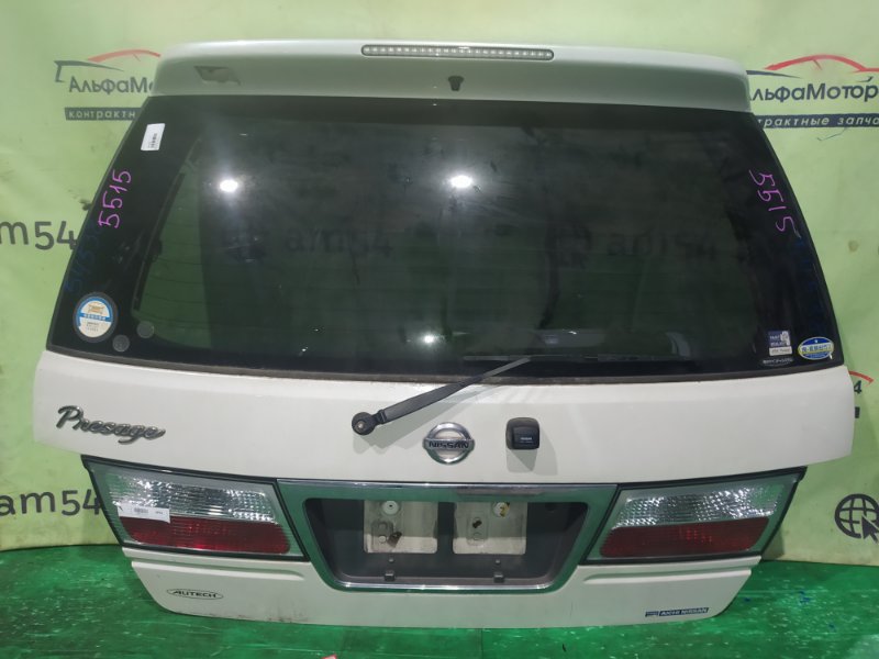 Дверь 5-я Nissan Presage U30 QR25DE 2002 задняя
