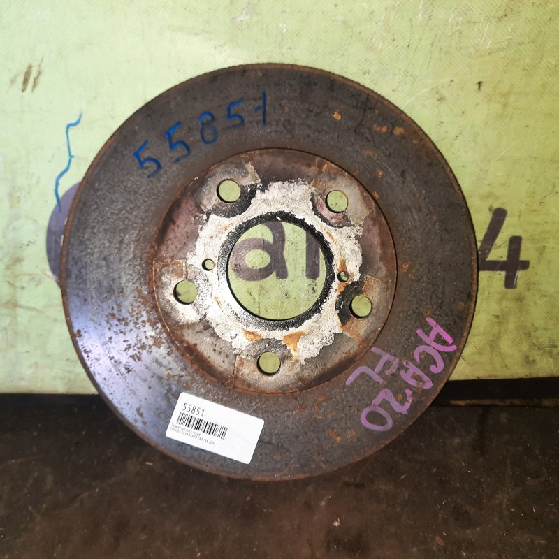 Тормозной диск Toyota Rav4 ACA20W 1AZ-FSE 2001 передний