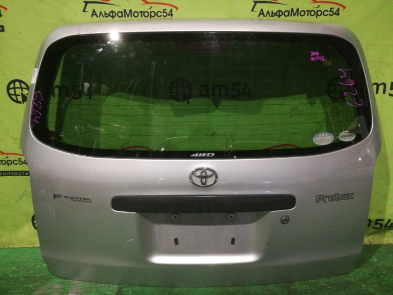 Дверь 5-я Toyota Probox NCP50 задняя