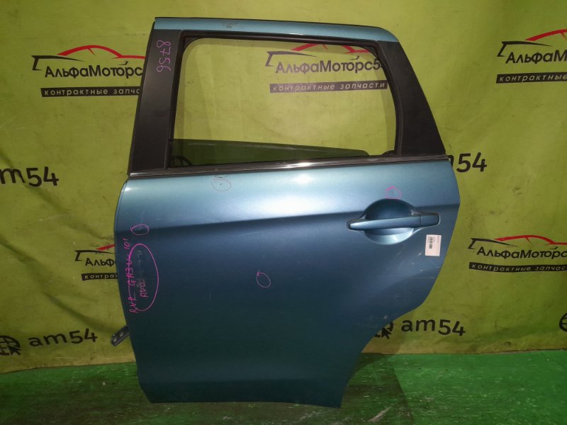 Дверь Mitsubishi Asx GA3W задняя левая