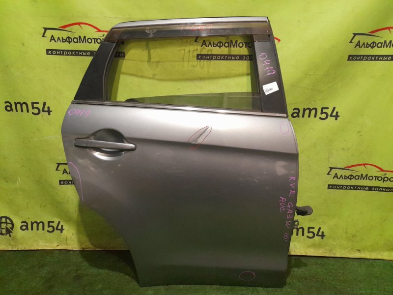 Дверь Mitsubishi Asx GA3W задняя правая