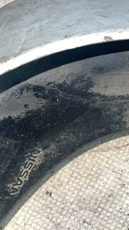 Брызговик задний левый note 2010 E11 HR15