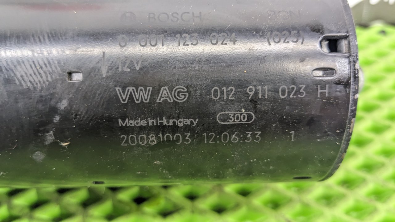 Стартер Touareg 2009 7LZ9D BHK