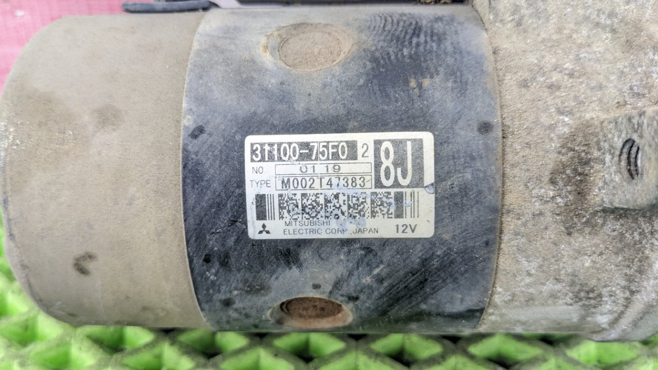 Стартер Wagon R Plus MA63S K10A