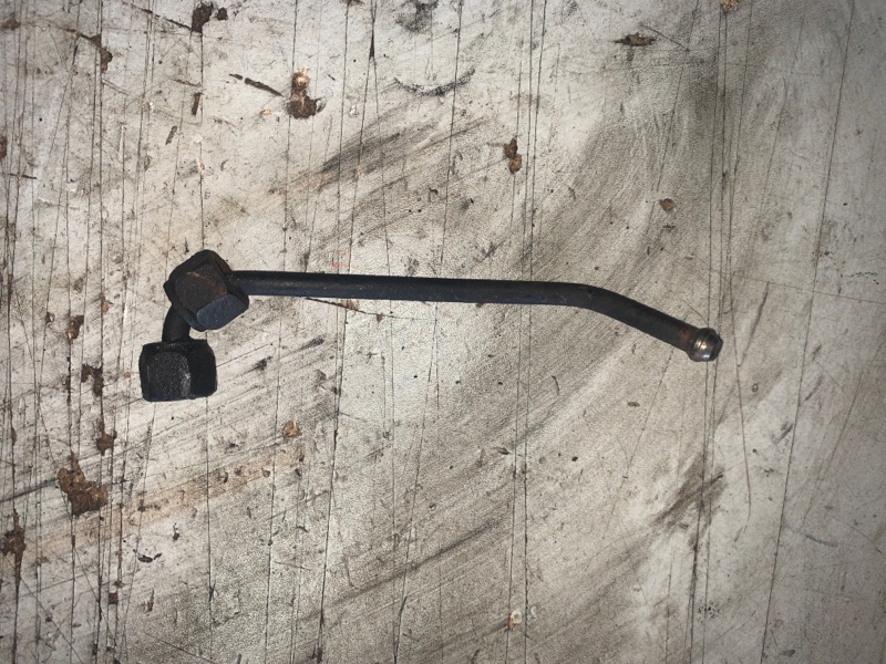 Трубка топливная на форсунку Peugeot Boxer 250 2.2 321 Б/У