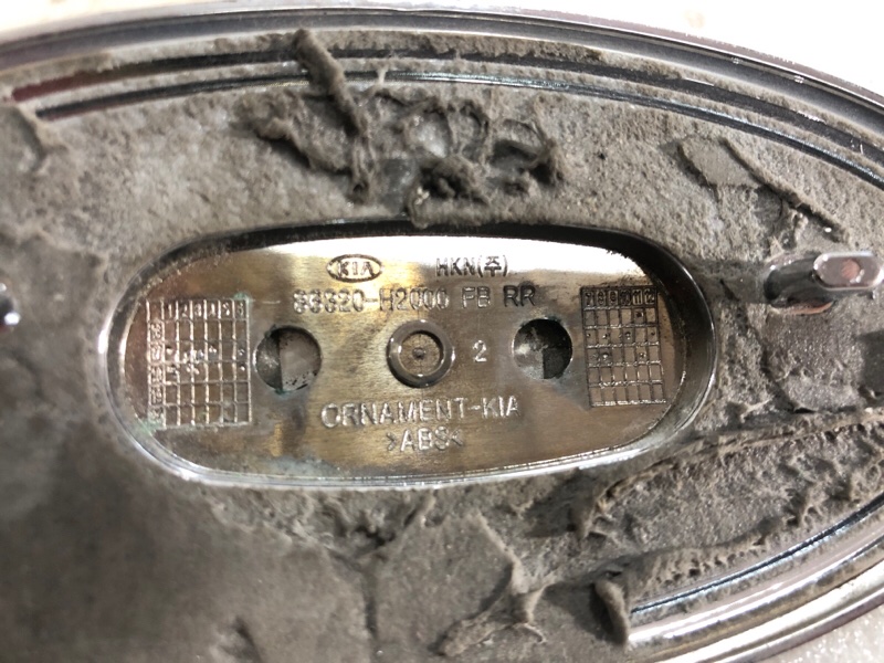 Эмблема передняя Rio 2017-н.в. 4