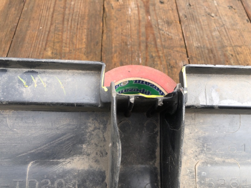 Защита бампера передняя Camry 2017-2021 XV70