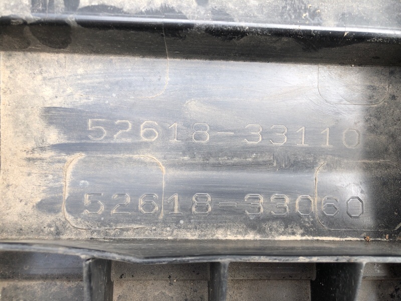 Защита бампера передняя Camry 2017-2021 XV70