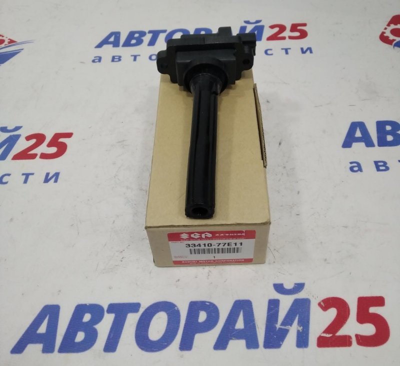 Катушка зажигания Suzuki Denso 3341077E11 G16A 33410-77E11 новая