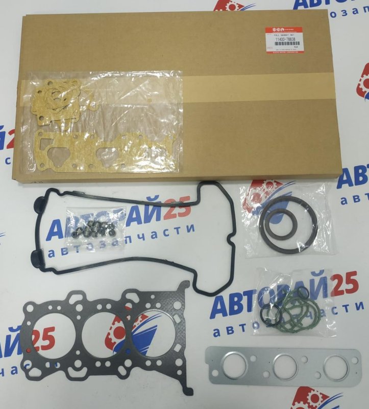 Ремкомплект ДВС Suzuki паронит 1140278838 K6A 11402-78838 новая