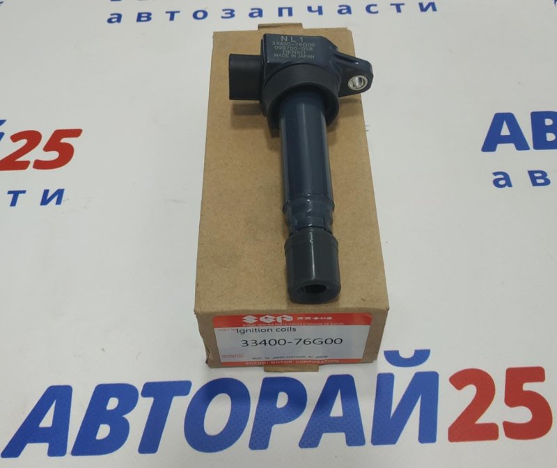 Катушка зажигания Suzuki Denso 3340076G00 K6A 33400-76G00 новая